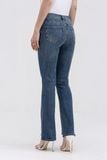  Quần jeans nữ ống loe lệch lai FWJN22SS05L 