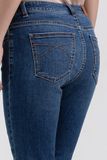  Quần jeans nữ dáng skinny lệch lai FWJN22SS09C 