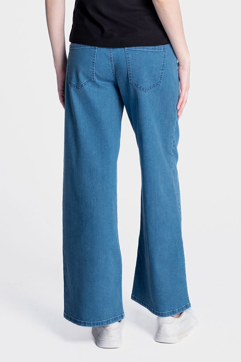  Quần Jeans Nữ Ống Suông FWJN24SS09G 