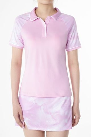  Áo Polo Nữ form vừa tay ngắn có bo FWKS22FH08G 