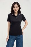  Áo thun nữ cổ bẻ phối viền FWKS22SS02C 