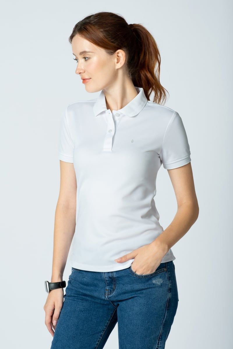  Áo Polo Nữ Form Ôm Tôn Dáng FWKS23SS05G 