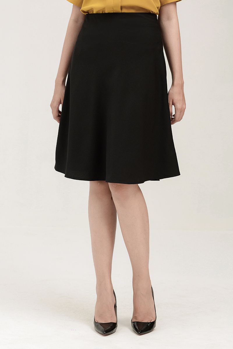  Chân váy xòe chữ A thanh lịch FWSK22SS08L 