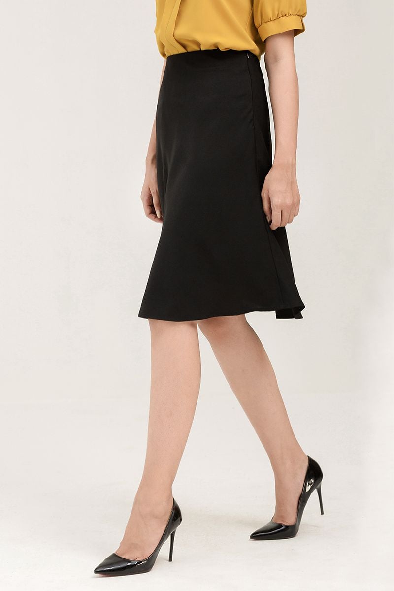  Chân váy xòe chữ A thanh lịch FWSK22SS08L 