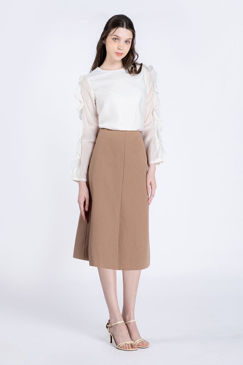  Chân Váy Nữ Thanh Lịch  FWSK24FH01C 