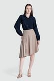 Chân Váy A Xếp Ly Màu Be FWSK24FH15C 