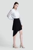  Chân Váy Ngắn Bất Đối Xứng FWSK25SS12C 
