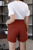  Quần short kèm thắt lưng FWSP22SS10C 