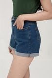  Quần short jeans nữ lưng cao FWSP22SS11C-J 