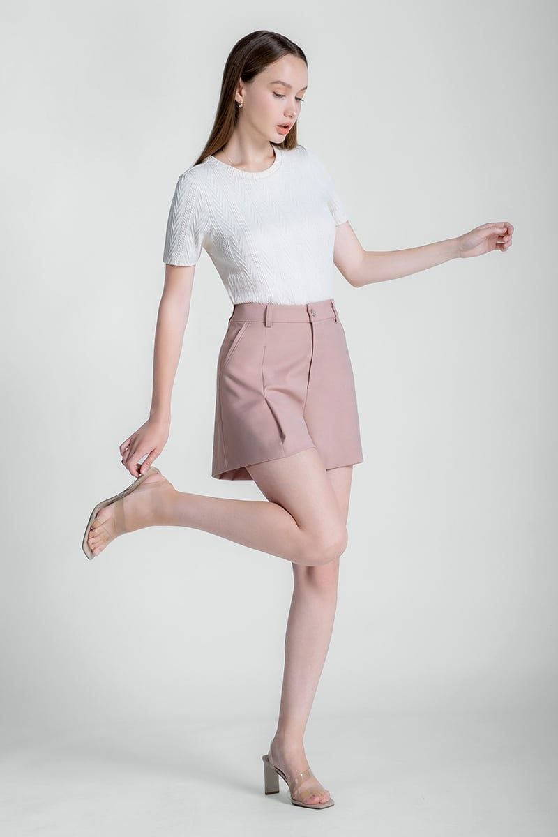  Quần Short Nữ Thời Trang FWSP24FH02C 
