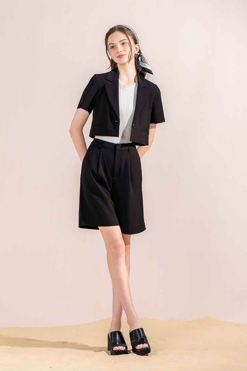  Quần Short Nữ Thời Trang FWSP24SS01C 