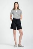  Quần Short Jean Đen Cạp Cao FWSP25FH02G-J 