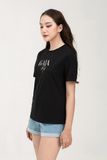 Áo thun nữ cotton in họa tiết FWTS22SS02L 