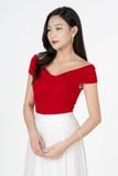  Áo thun nữ form ôm sát nách FWTS23SS02G 