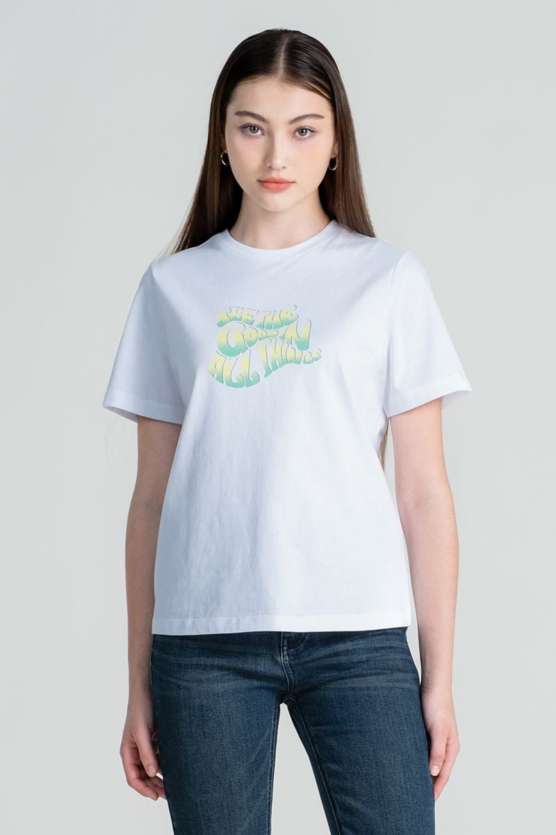  Áo Thun Nữ Thời Trang FWTS24FH07G 