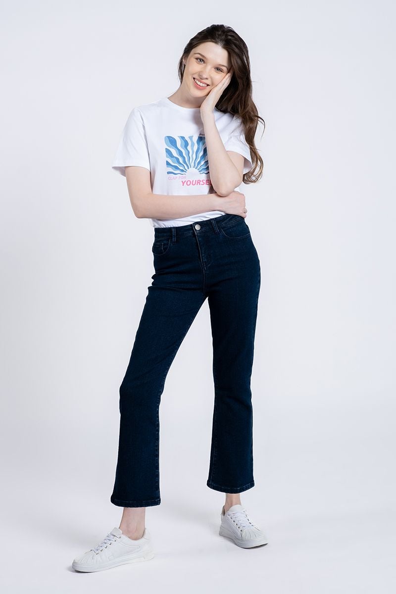  Áo Thun Nữ Basic Cá Tính FWTS24FH08G 