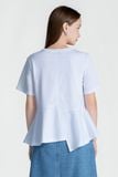  Áo Thun Trắng Cách Điệu FWTS24FH09G 