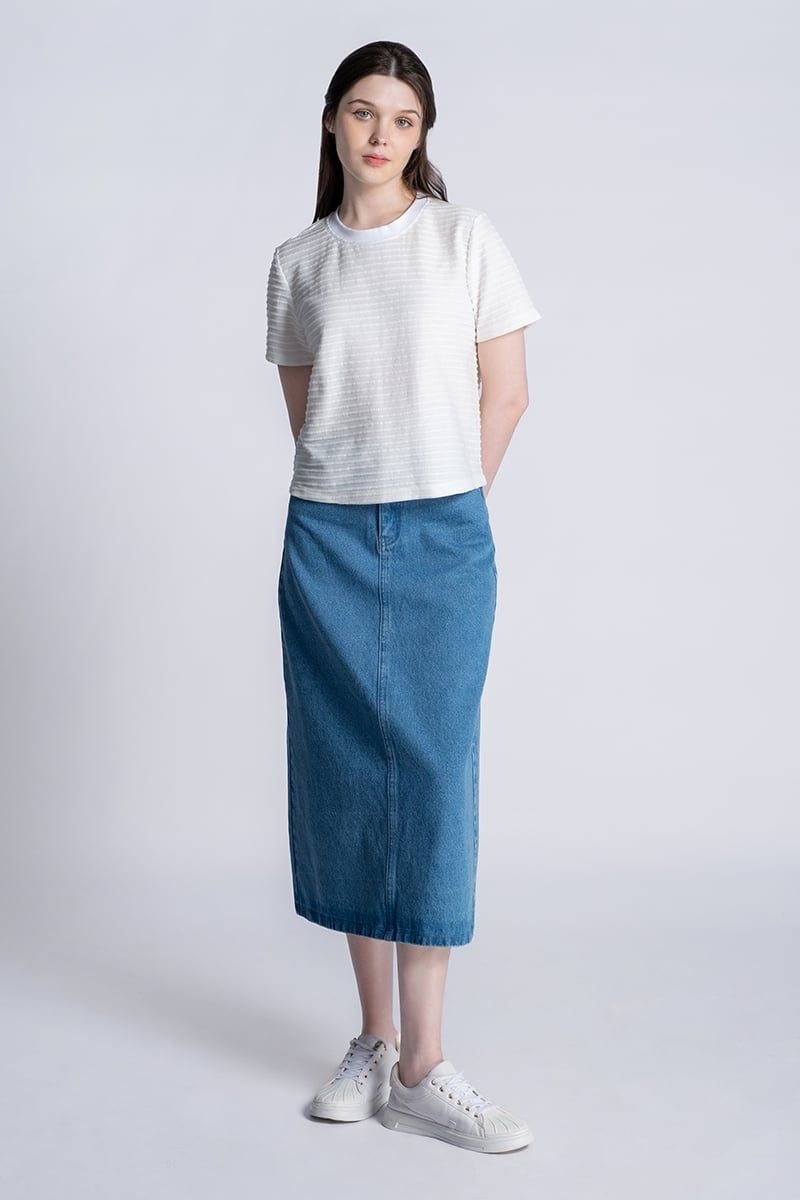  Áo Thun Nữ Dáng Croptop FWTS24FH13G 