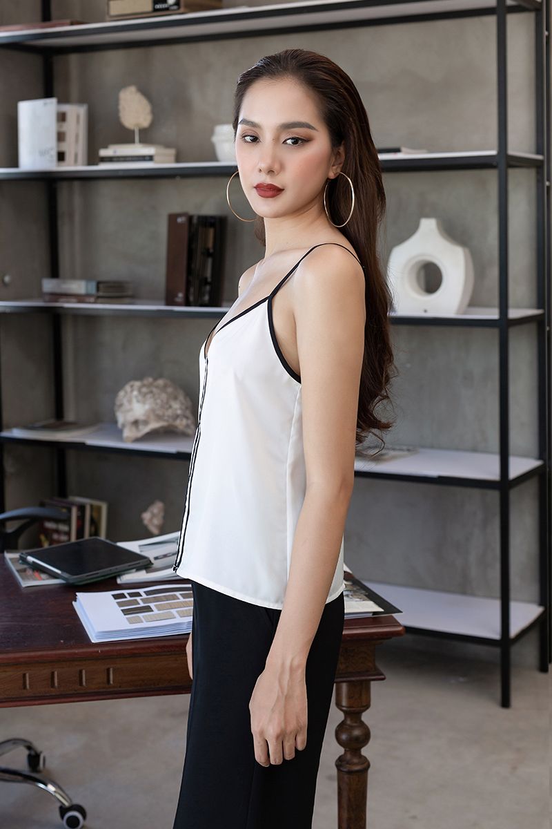  Áo tank top nữ hai dây thời trang FWTT22SS04C 