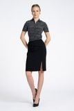  Áo sơ mi nữ tay ngắn cách điệu FWWS22FH12C 