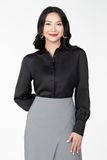  Áo Sơ Mi Nữ dài tay trơn FWWS22FH14G 