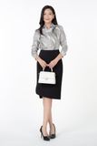  Áo sơ mi nữ họa tiết FWWS22FH18C 