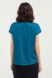  Áo sơ mi nữ tay ngắn cổ trụ FWWS22SS07C 