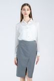  Áo sơ mi nữ tay dài 2 lớp FWWS22SS11C 