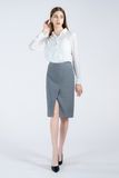  Áo sơ mi nữ tay dài 2 lớp FWWS22SS11C 