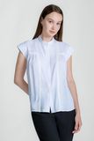  Áo Sơ Mi Cổ Trụ Tay Ngắn FWWS24FH03C 