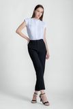  Áo Sơ Mi Cổ Trụ Tay Ngắn FWWS24FH03C 