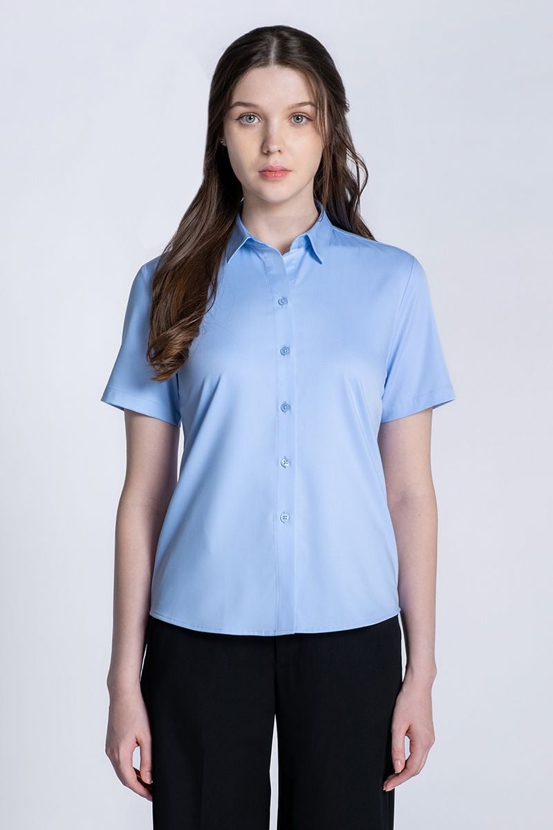  Áo Sơ Mi Tay Ngắn FWWS24FH10C-SSBB 