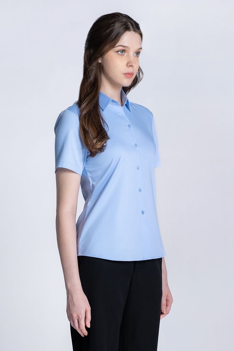  Áo Sơ Mi Tay Ngắn FWWS24FH10C-SSBB 