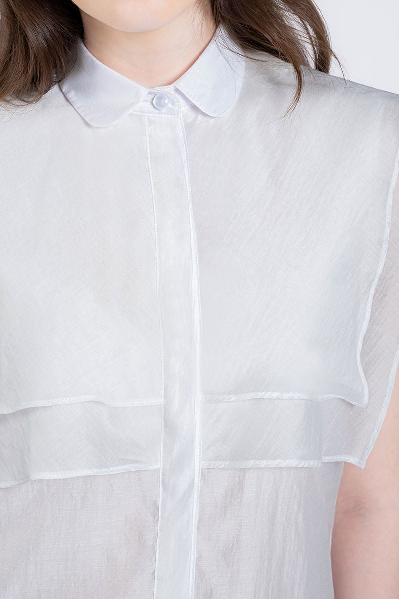  Áo Sơ Mi Sát Nách Thời Trang FWWS24SS05G 