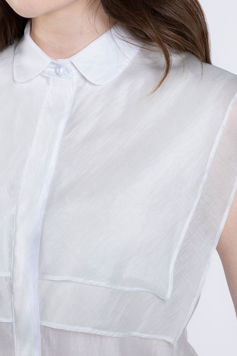  Áo Sơ Mi Sát Nách Thời Trang FWWS24SS05G 