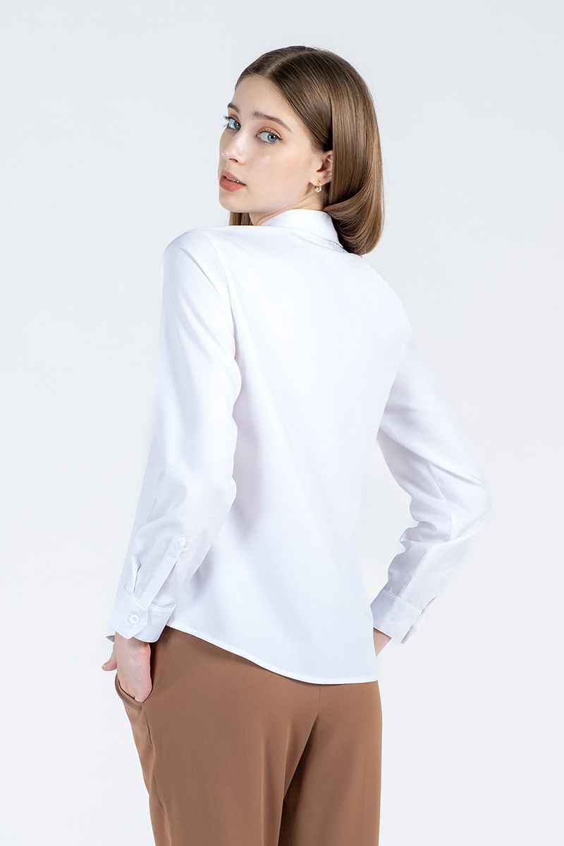  Áo Sơ Mi Tay Dài Thanh Lịch FWWS24SS09C-O 