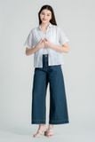  Áo Sơ Mi Nữ Họa Tiết Thêu FWWS25SS05G 