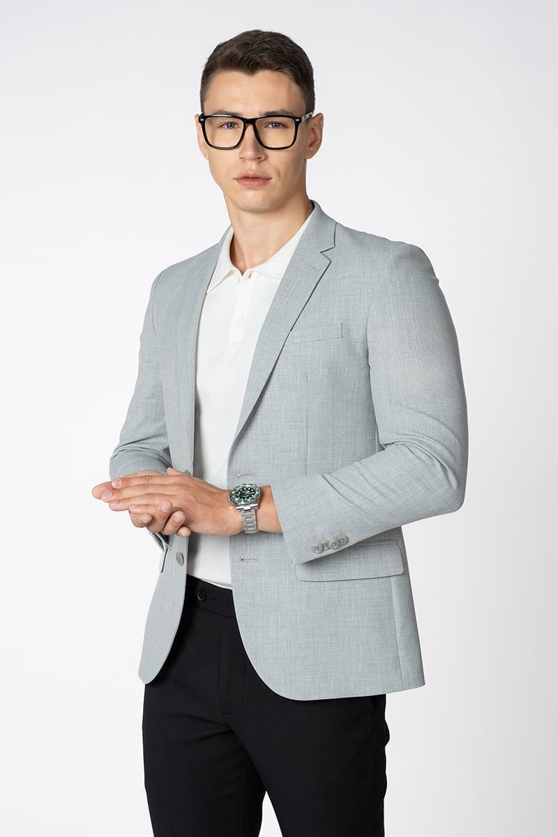  Áo Blazer Nam Dài Tay Lịch Lãm JK23FH09C-BZ 