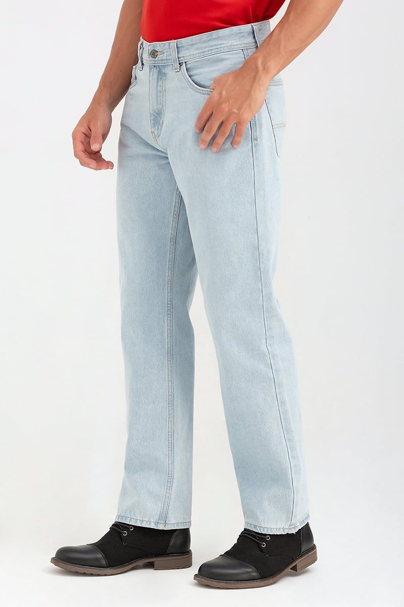  Quần jeans nam form rộng JN22FH43-CL 