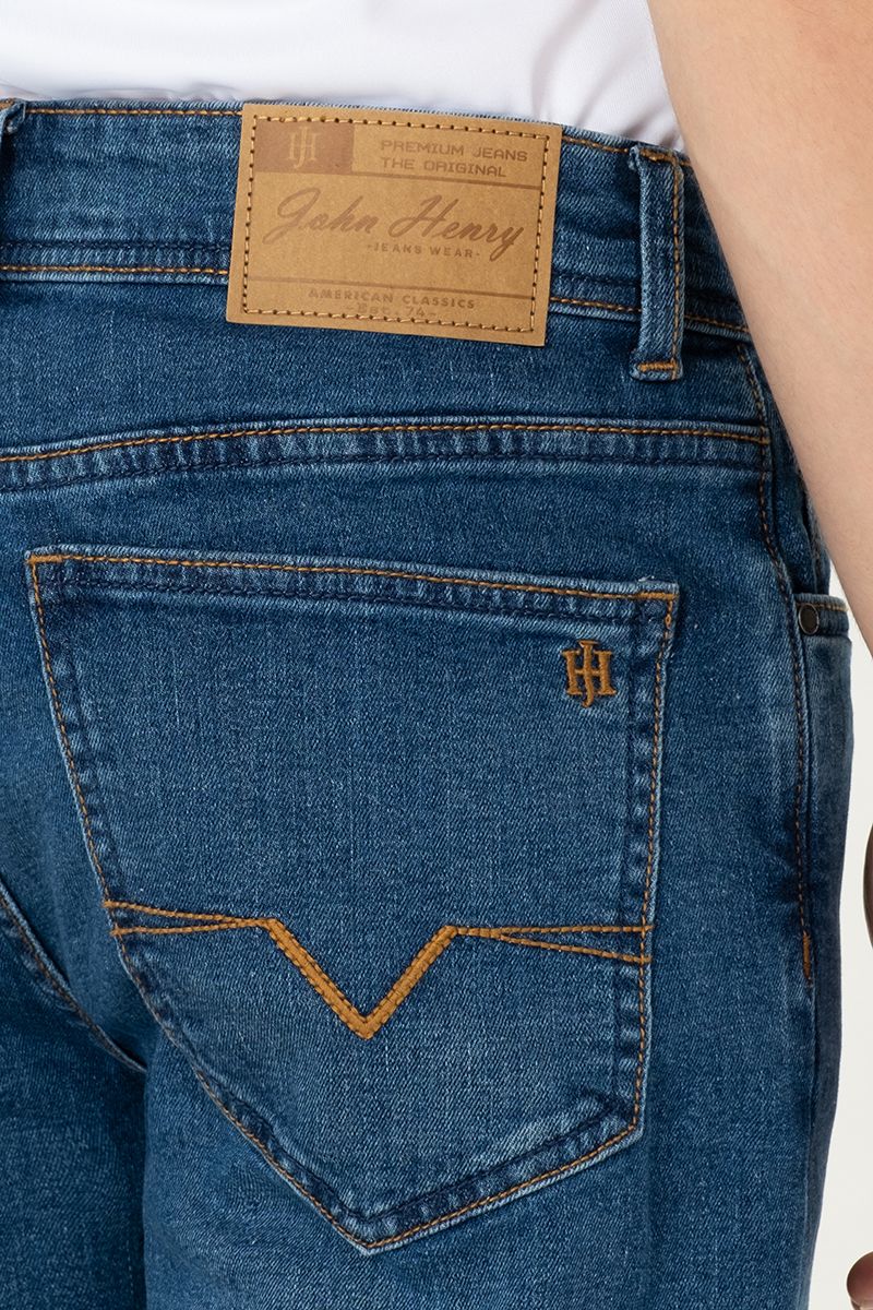  Quần Jeans nam form vừa JN23SS08-RG 