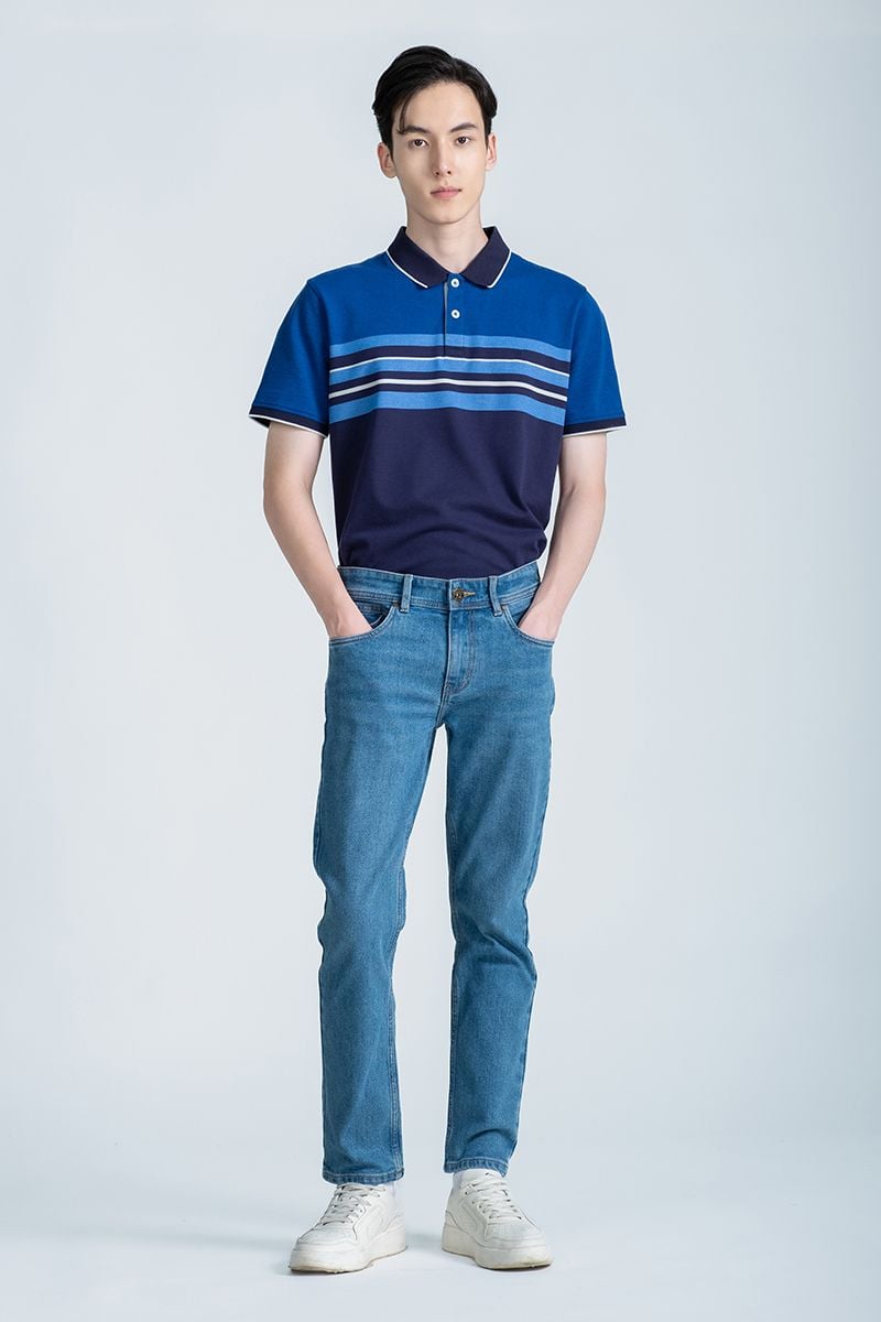  Quần Jean Nam Form Ôm JN24FH28P-SL 