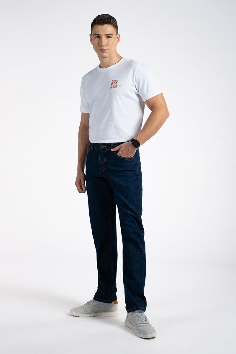  Quần Jean Nam Form Vừa Trẻ Trung JN24SS11-RG 