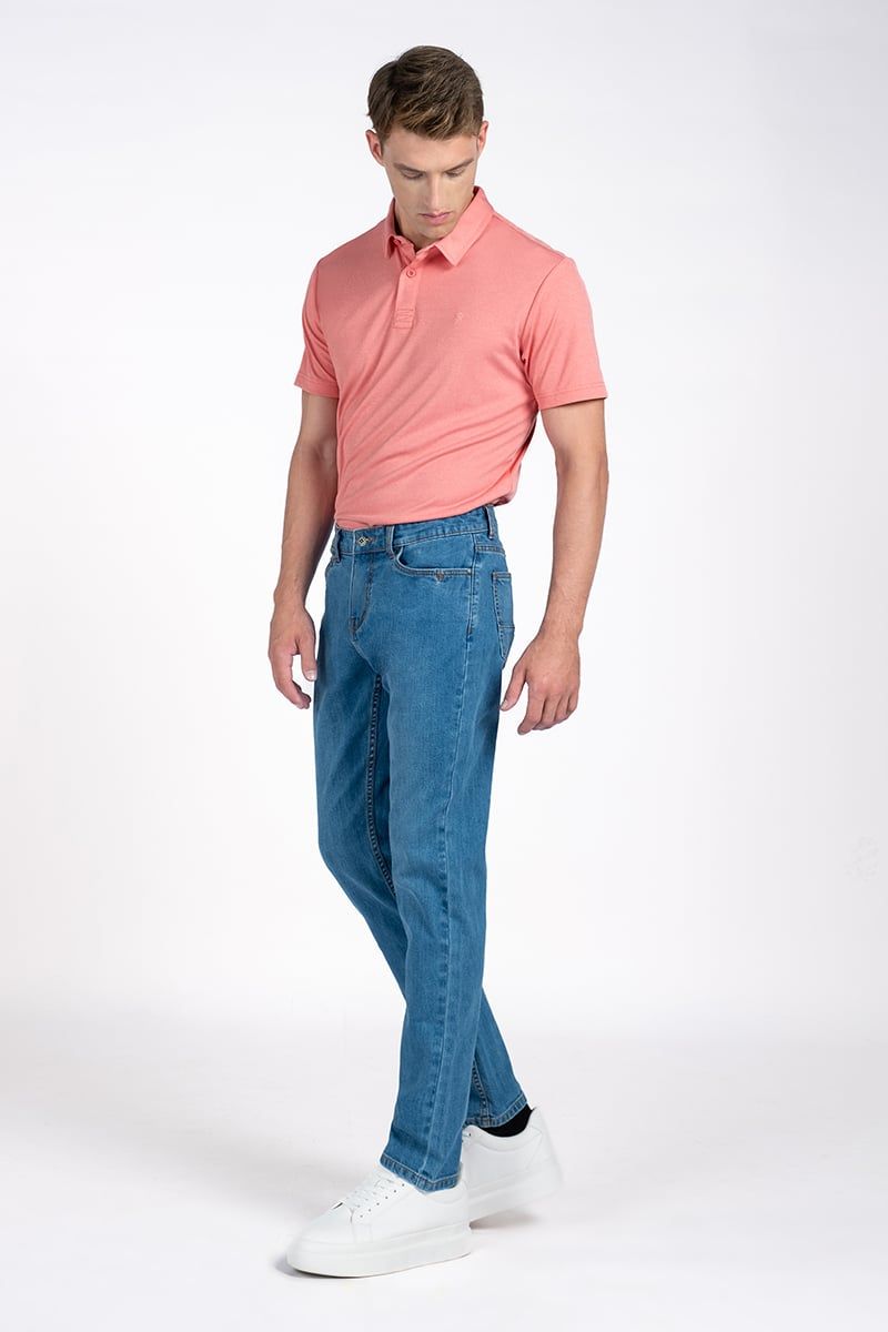  Quần Jean Nam Form Vừa Trẻ Trung JN24SS13-RG 