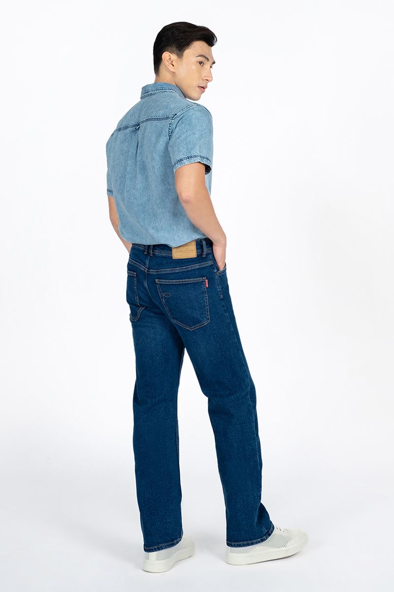  Quần Jeans Nam Form Rộng JN24SS22C-CL 