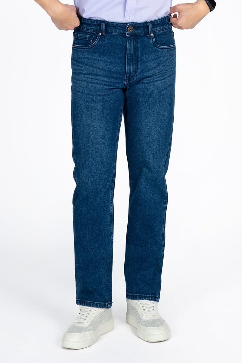  Quần Jeans Nam Form Vừa JN24SS24-RG 