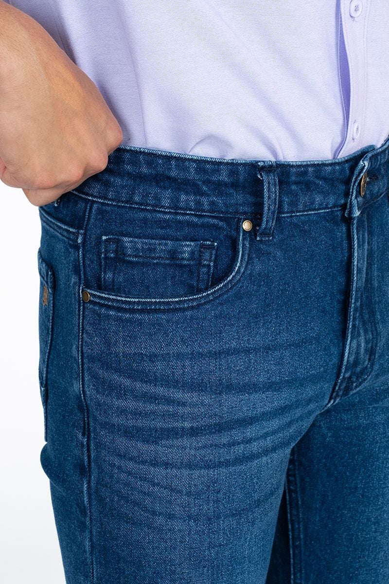  Quần Jeans Nam Form Vừa JN24SS24-RG 