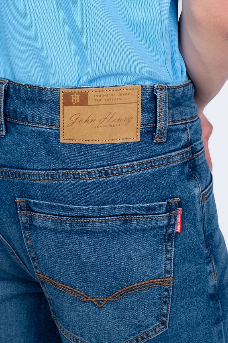  Quần Jeans Nam Form Vừa JN24SS25-RG 