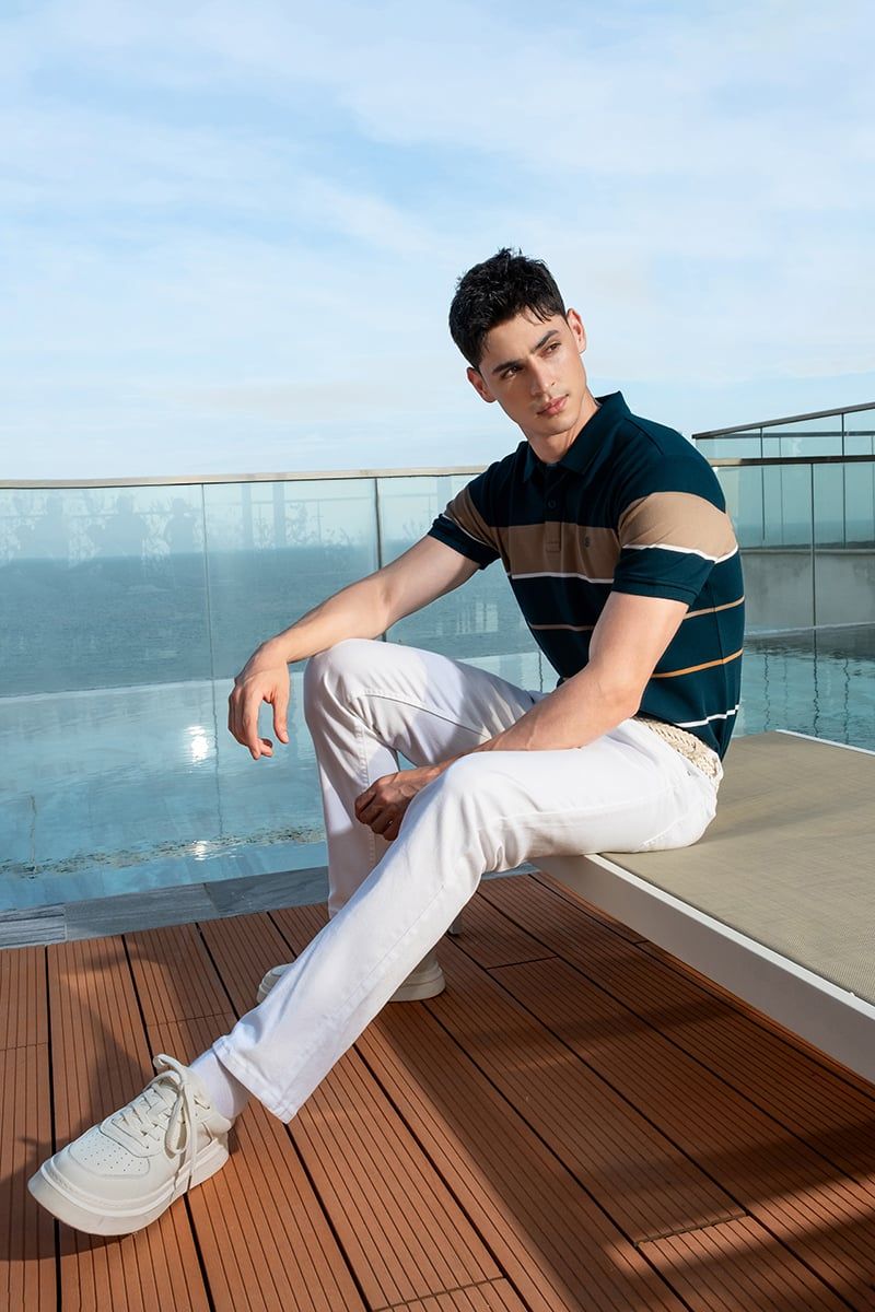  Quần Jeans Nam Form Ôm JN25FH35P-SL 