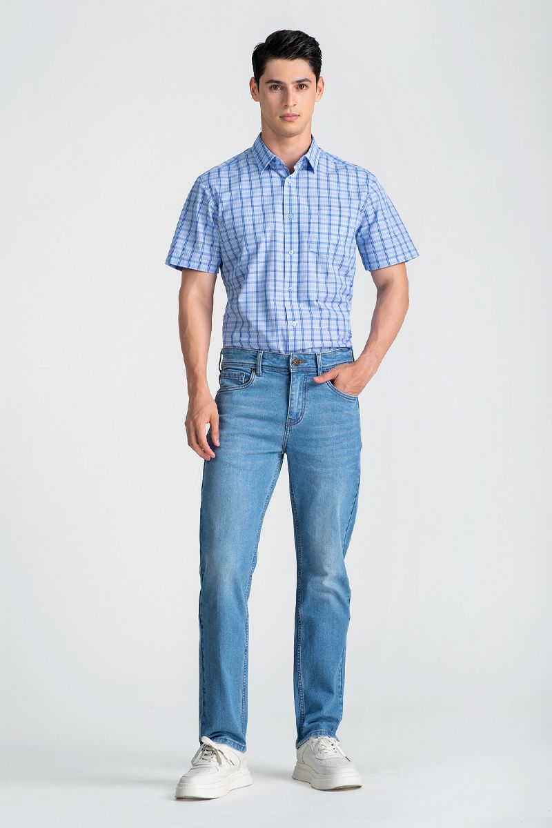  Quần Jeans Nam Form Vừa JN25SS26C-RG 