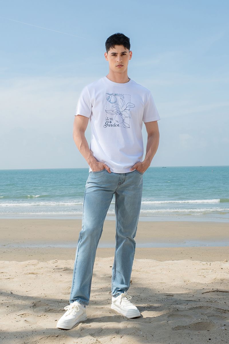  Quần Jeans Nam Form Vừa JN25SS26C-RG 